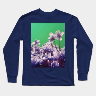 odd purple blue Long Sleeve T-Shirt